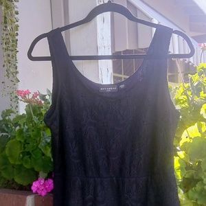 Metaphor Dresses - Petite black lace sleeveless dress Metaphor Dresses - Petite black lace sleeveless dress